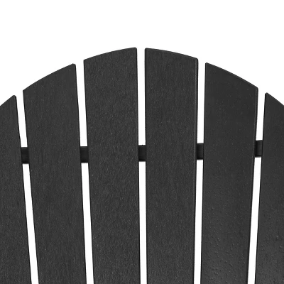 3pk Seating Set With Plastic Resin Adirondack Chairs & Side Table - EDYO LIVING 8 3pk Seating Set With Plastic Resin Adirondack Chairs & Side Table - EDYO LIVING - Image 6