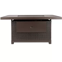 Kinger Home Novi 5-Piece Rattan Wicker Propane Fire Pit Set With An Aluminum Frame 19 Kinger Home Novi 5-Piece Rattan Wicker Propane Fire Pit Set With An Aluminum Frame -Outdoor Furniture Store GUEST 2f26c8c7 b0f6 4d96 bc73 4e9a7006d254