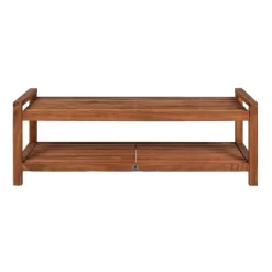 Blane 3-Seat Mid-Century Modern Acacia Wood Slat Outdoor Garden Patio Bench - JONATHAN Y 12 Blane 3-Seat Mid-Century Modern Acacia Wood Slat Outdoor Garden Patio Bench - JONATHAN Y -Outdoor Furniture Store GUEST 2f85b3b6 ad3f 446f 8c50 27f7bd71e222