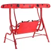 Costway Kids Patio Swing Chair Children Porch Bench Canopy 2 Person Yard Furniture Red -Outdoor Furniture Store GUEST 2fa6a760 44fd 4864 82cf 658499cc5aaf
