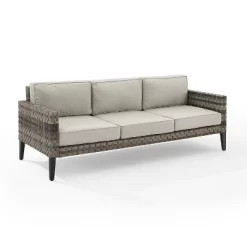 Prescott Outdoor Wicker Sofa - Crosley -Outdoor Furniture Store GUEST 2fd47556 b119 4a43 b6f4 fa8246ae6320