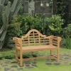 Lutyens 4ft Teak Bench - Natural - Cambridge Casual -Outdoor Furniture Store GUEST 30cc4695 2232 4b93 bb08 af74a3cfd74b