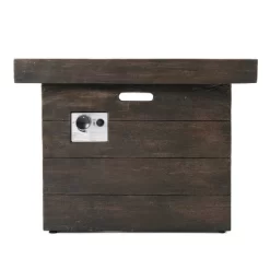 Bedrock 3pc Faux Wicker Chat Set With Fire Pit - Brown/Beige - Christopher Knight Home -Outdoor Furniture Store GUEST 30daa522 b985 40a4 a032 804e0c2ddbb5