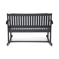 Regatta Acacia Patio Rocking Loveseat - Dark Gray - Christopher Knight Home 7 Regatta Acacia Patio Rocking Loveseat - Dark Gray - Christopher Knight Home -Outdoor Furniture Store GUEST 3124be8c 4bca 4189 aa09 734c8ccdc233