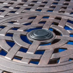 Alfresco 3pc Cast Aluminum Patio Bar Set Bronze - Christopher Knight Home -Outdoor Furniture Store GUEST 316ec0c1 db76 42a3 a07f 05712ceaf207