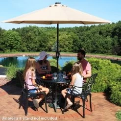 Sunnydaze Decor Sunnydaze Outdoor Crossweave Design Black Cast Aluminum Round Patio Dining Furniture Set With Table And Chairs, 5pc 13 Sunnydaze Decor Sunnydaze Outdoor Crossweave Design Black Cast Aluminum Round Patio Dining Furniture Set With Table And Chairs, 5pc -Outdoor Furniture Store GUEST 32a654ac 88f9 4c7e bbba f170d0c9fe23