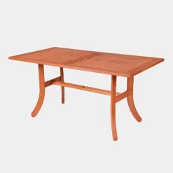 Malibu 5pc Wood Outdoor Patio Dining Set - Tan - Vifah -Outdoor Furniture Store GUEST 330a0b30 eb3a 44d9 856c 70d60e294c81