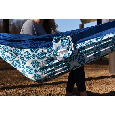 Equip 1Person Travel Hammock - Indigo Ink Dot 7 Equip 1Person Travel Hammock - Indigo Ink Dot - Image 5