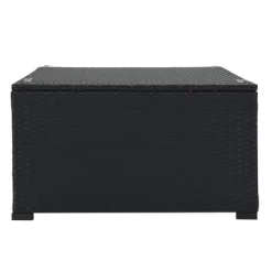 9pc Wicker Patio Sectional Seating Set With Cushions - Black/Beige - GODEER -Outdoor Furniture Store GUEST 366b750c a856 4cc9 9986 8fee35646b46