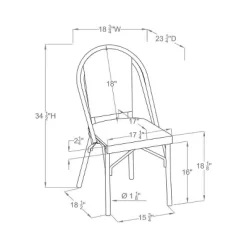 3pc Arna Patio Set With 40" Round Dining Table - MiBasics -Outdoor Furniture Store GUEST 387e18f7 5894 4e46 a13c cb188497ed70