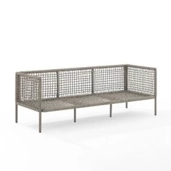 Cali Bay Outdoor Wicker Sofa - Taupe/Light Brown - Crosley -Outdoor Furniture Store GUEST 38cb698a 7ff5 4ea0 8eee 34489c7e4171