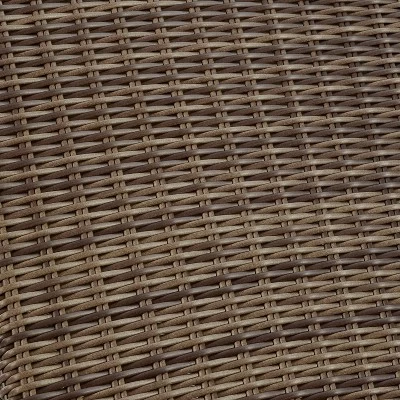 Bradenton 4pc Outdoor Wicker Sectional Set With Fire Table - Crosley 7 Bradenton 4pc Outdoor Wicker Sectional Set With Fire Table - Crosley - Image 5