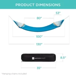 Best Choice Products 2-Person Woven Polyester Outdoor Caribbean Hammock W/ Curved Bamboo Spreader Bar 17 Best Choice Products 2-Person Woven Polyester Outdoor Caribbean Hammock W/ Curved Bamboo Spreader Bar -Outdoor Furniture Store GUEST 3c87ccd0 c03b 4df5 9ebf 56347466ea1e