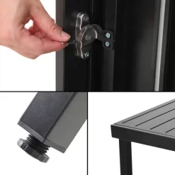 7pc Patio Dining Set With Expandable Rectangular Table & 6 PE Rattan Chairs - Captiva Designs -Outdoor Furniture Store GUEST 3e1af214 5793 454c 8a42 76c6156439bb