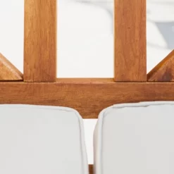 Acacia Wood X-Back Love Seat With Cushions Brown - Saracina Home 10 Acacia Wood X-Back Love Seat With Cushions Brown - Saracina Home -Outdoor Furniture Store GUEST 4011e201 dc2b 4024 b82d eb79d7cfd72d