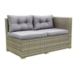 4pc Wicker Patio Seating Set With Cushions - Gray - GODEER -Outdoor Furniture Store GUEST 414eef50 9e45 4258 82f8 ef399fe11eef