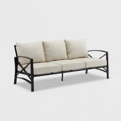 Kaplan Outdoor Metal Sofa Oil Rubbed Bronze With Cushions - Crosley 25 Kaplan Outdoor Metal Sofa Oil Rubbed Bronze With Cushions - Crosley -Outdoor Furniture Store GUEST 42a08b20 2236 412a b84a 0725e27278ee