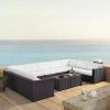 Biscayne 7pc Outdoor Wicker Sectional Set With 2 Coffee Tables & 4 Corner Seats White - Crosley 1 Biscayne 7pc Outdoor Wicker Sectional Set With 2 Coffee Tables & 4 Corner Seats White - Crosley -Outdoor Furniture Store GUEST 42e7f574 51d3 49f9 ad59 651b0a9ca7a0