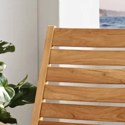 Logan Teak Patio Rocking Chair With Bottle Holder - Light Brown - Cambridge Casual -Outdoor Furniture Store GUEST 44999ce4 acc6 42c3 b73e dd3cda85a55d