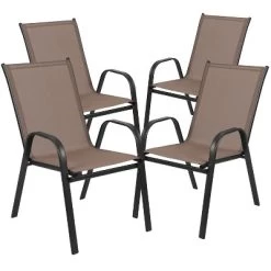 Flash Furniture 3 Piece Outdoor Patio Dining Set - Tempered Glass Patio Table, 2 Flex Comfort Stack Chairs 21 Flash Furniture 3 Piece Outdoor Patio Dining Set - Tempered Glass Patio Table, 2 Flex Comfort Stack Chairs -Outdoor Furniture Store GUEST 459c04b1 1edd 452b ae1d e582f9af82be 1