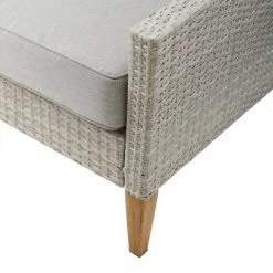 Capella Outdoor Wicker Sofa - Gray/Acorn - Crosley -Outdoor Furniture Store GUEST 496d9db3 c562 498d 8986 4c9dc827d738