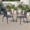 Flash Furniture 2 Pack Rattan Indoor-Outdoor Restaurant Stack Chair -Outdoor Furniture Store GUEST 4a9acb9d d499 4e8a a847 db02d34c1b3a