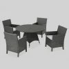 Cypress 5pc Round Wicker Patio Dining Set - Gray - Christopher Knight Home 2 Cypress 5pc Round Wicker Patio Dining Set - Gray - Christopher Knight Home -Outdoor Furniture Store GUEST 4b241c87 f0ad 48cd 9eb6 581b2541c852