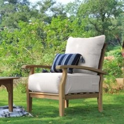 Cambridge Casual Caterina Teak Outdoor Patio Arm Chair -Outdoor Furniture Store GUEST 4df364ee 4a22 4565 9cff 8c90818ca4a7