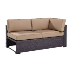 Biscayne Loveseat With Mocha Cushions Brown - Crosley -Outdoor Furniture Store GUEST 51ada354 4944 456a a3f1 f80c7d5f93d6