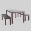 Manila 3pc Acacia Wood Picnic Set Dark Brown - Christopher Knight Home -Outdoor Furniture Store GUEST 51c0ec60 d391 40a3 ab8e 61d9573e868a