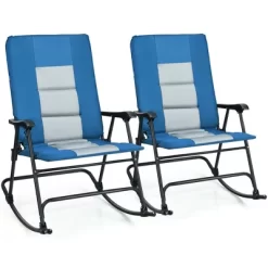 Costway Set Of 2 Padded Folding Rocking Chairs Patio Garden Yard Camping Red/Blue 22 Costway Set Of 2 Padded Folding Rocking Chairs Patio Garden Yard Camping Red/Blue -Outdoor Furniture Store GUEST 524626f6 e212 43dd bbe4 eef548c15fdb