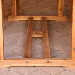 7pc Acacia Wood Patio Dining Set With Cushions - Saracina Home -Outdoor Furniture Store GUEST 52c811ae 9d20 45a0 bcd1 03466f9c6690