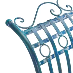 Hadley Bench - Antique Blue - Safavieh -Outdoor Furniture Store GUEST 54147e10 d724 47dc a372 8ac78562c421