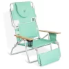 Ostrich Deluxe Padded 3-N-1 Lightweight Portable Adjustable Outdoor Folding Chair For Lawn Beach Lake Camping Lounge With Footrest, Teal (4 Pack) -Outdoor Furniture Store GUEST 54cb867a b84f 4be4 948e 94533a93bce0 2