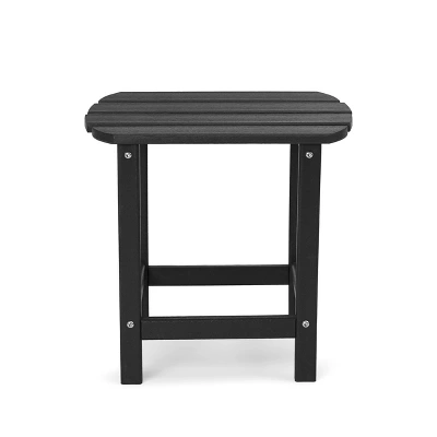 3pk Seating Set With Plastic Resin Adirondack Chairs & Side Table - EDYO LIVING 9 3pk Seating Set With Plastic Resin Adirondack Chairs & Side Table - EDYO LIVING - Image 7