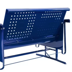 Bates Outdoor Metal Sofa Glider - Navy - Crosley -Outdoor Furniture Store GUEST 58529812 2e75 4472 9fc2 b42c58360fb1