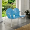 Griffith Outdoor Loveseat - Sky Blue - Crosley -Outdoor Furniture Store GUEST 595aaf90 212e 4e8a 8b8d 624b2e4daa62