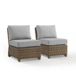 Bradenton 2pk Outdoor Wicker Chairs - Crosley -Outdoor Furniture Store GUEST 5b29484b 6a6f 4fee a132 5457e5c0d94b