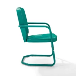 Ridgeland 2pk Outdoor Chairs - Turquoise Gloss - Crosley -Outdoor Furniture Store GUEST 5bb1e3c5 a269 4308 841b 1476fbab0573