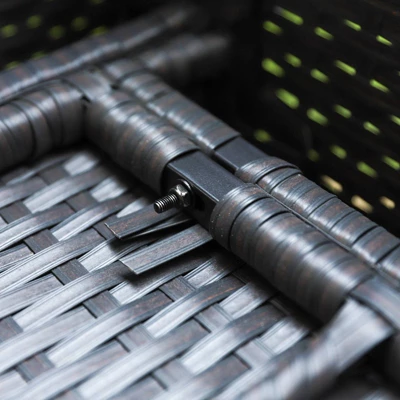 Outdoor Sectional Chairs With Cushions - Captiva Designs 3 Outdoor Sectional Chairs With Cushions - Captiva Designs