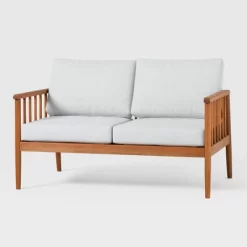 Saracina Home Modern Boho Eucalyptus Spindle Outdoor Bench With Cushions 11 Saracina Home Modern Boho Eucalyptus Spindle Outdoor Bench With Cushions -Outdoor Furniture Store GUEST 5e945d1b 5ec8 45f0 b8ea 7645fc08506b