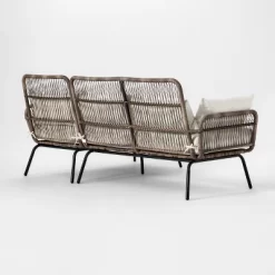 Latigo Patio Sectional Gray/Brown/Linen - Opalhouse™ -Outdoor Furniture Store GUEST 5eae43d8 5c64 4cc3 9138 f7a903fdf2b9