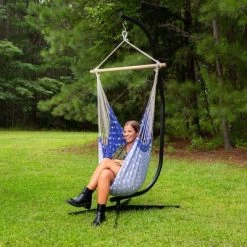 4.25' Cushioned Hammock Chair With Spreader Bar - Threshold™ -Outdoor Furniture Store GUEST 5ef66371 17d7 4bda b397 9e060aae9b3d