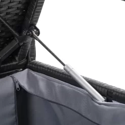 Parksville Patio Storage Bench - Black - CorLiving -Outdoor Furniture Store GUEST 61a3568e f72c 4335 90bc 3de7df78d534