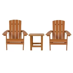 Emma And Oliver Three Piece Hammond Adirondack Style Conversation Set With Two Chairs And Matching Side Table For Indoor And Outdoor Use 34 Emma And Oliver Three Piece Hammond Adirondack Style Conversation Set With Two Chairs And Matching Side Table For Indoor And Outdoor Use -Outdoor Furniture Store GUEST 6264f409 e83b 47bd b3c8 84b7226cd36d