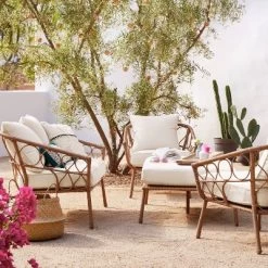 2pc Britanna Outdoor Patio Chairs, Club Chairs Natural - Opalhouse™ -Outdoor Furniture Store GUEST 6385c2ea 6b29 41a9 8f22 4a71cfddc595