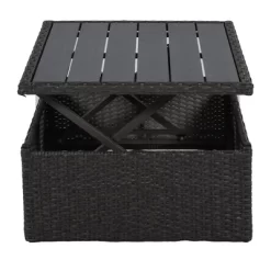 4pc Outdoor Wicker Rectangle Daybed With Canopy & Cushions - Gray - GODEER 31 4pc Outdoor Wicker Rectangle Daybed With Canopy & Cushions - Gray - GODEER -Outdoor Furniture Store GUEST 63a5e210 8a82 4515 92ed 04a43b485285 1