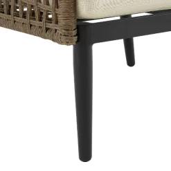 Southwick 5pc Outdoor Wicker Conversation Set With 4 Arm Chairs & Dante Fire Table - Cream/Light Brown - Crosley 17 Southwick 5pc Outdoor Wicker Conversation Set With 4 Arm Chairs & Dante Fire Table - Cream/Light Brown - Crosley -Outdoor Furniture Store GUEST 63c69922 5be6 4831 a591 0c3f6e4f6c90