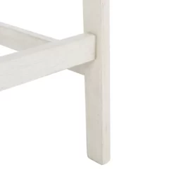 Pate 3pc Bistro Set - White/Navy - Safavieh -Outdoor Furniture Store GUEST 659e1c20 da42 4459 9c3b a817693eec57