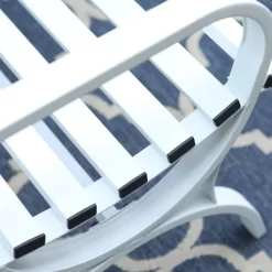 Outdoor Single Seat Steel Patio Chair - White - Captiva Designs -Outdoor Furniture Store GUEST 6622173a ba2b 4eda 9ed7 bdbc4943d413